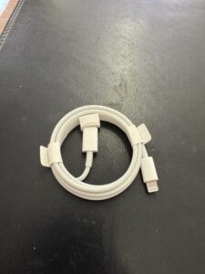 iPhone充電トラブルの確認用写真