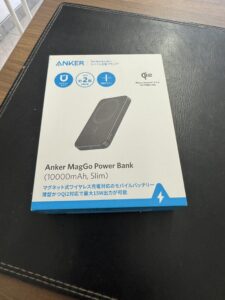 Anker MagGo Power Bank 10K Slimのパッケージ