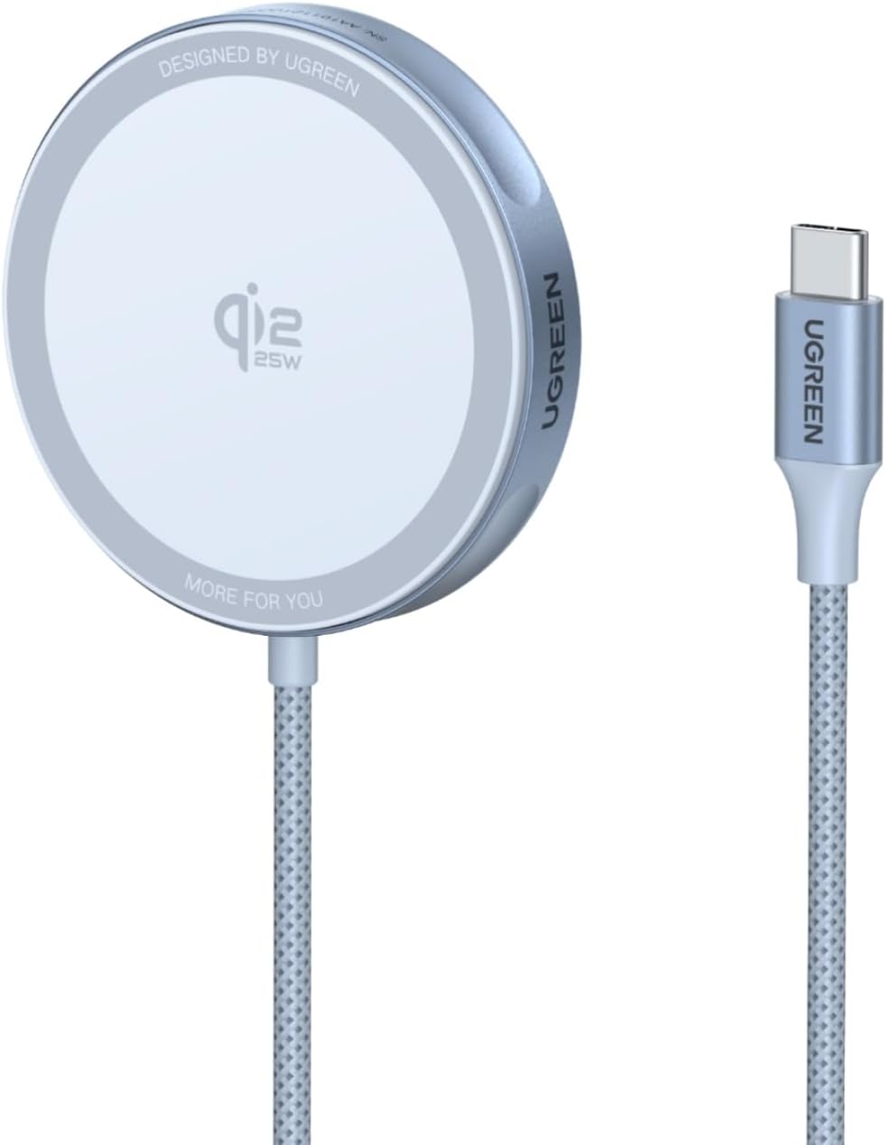 UGREEN MagFlow 25W Qi2 ワイヤレス充電器 Amazonで見る